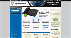 Desktop Screenshot of corporatearmor.com