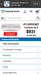 Mobile Screenshot of corporatearmor.com